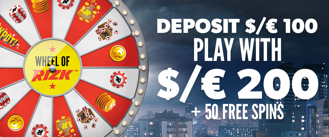 Rizk Welcome Bonus